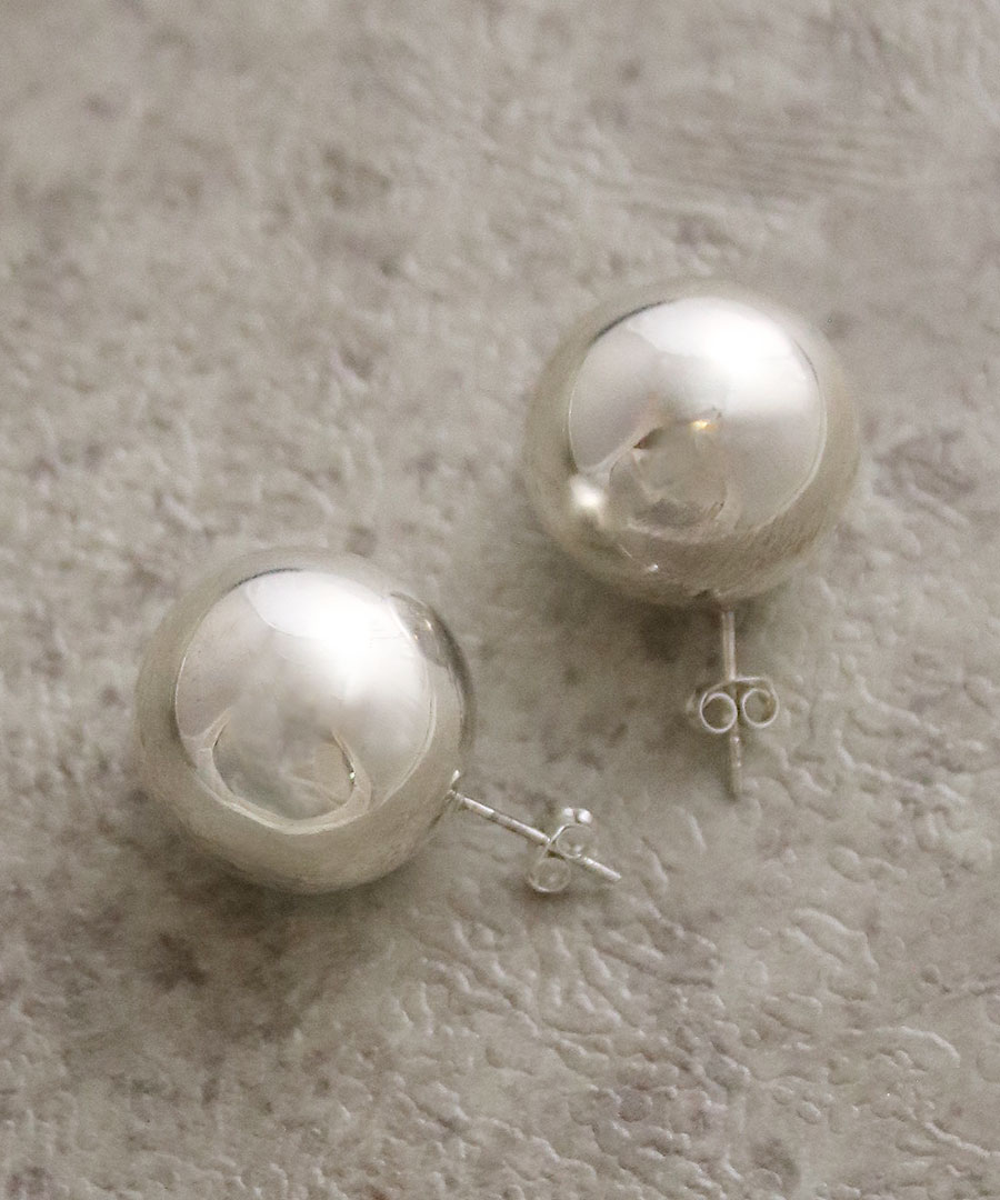 Silver925 �᥿��ܡ���ԥ��� ��2cm�� SVP183