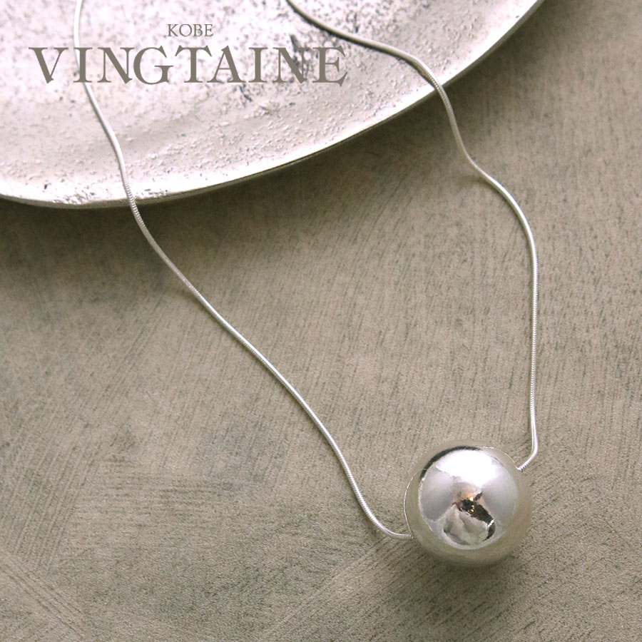 Silver925 �ߥɥ�ܡ���ȥåץͥå��쥹  SVC169