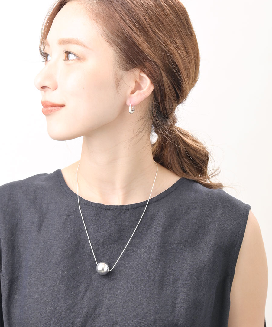 Silver925 �ߥɥ�ܡ���ȥåץͥå��쥹  SVC169