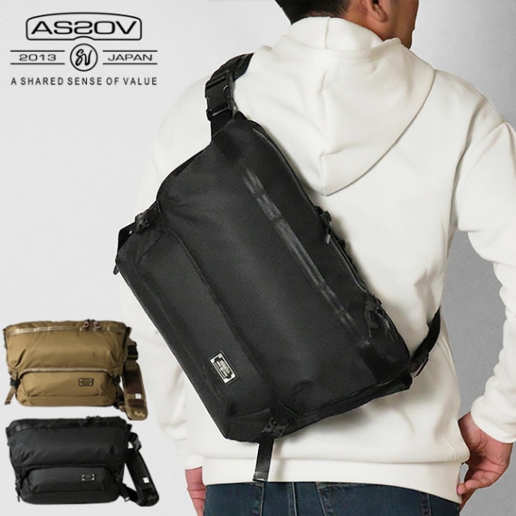 アッソブ AS2OV ショルダーバッグ CORDURA DOBBY 305D MESSENGER BAG コーデュラ ドビー メッセンジャーバッグ 各色 061419 | ブランド [正規取扱店]