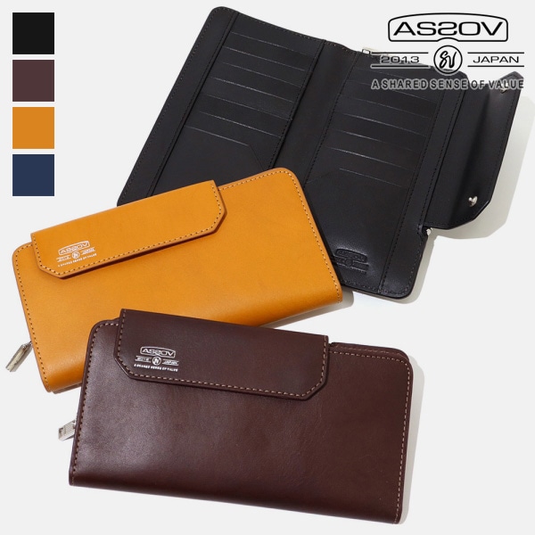 アッソブ AS2OV 長財布 LEATHER MOBILE WALLET LONG WALLET レザーモバイルウォレット ロングウォレット 財布 各色 081600 | ブランド [正規取扱店]