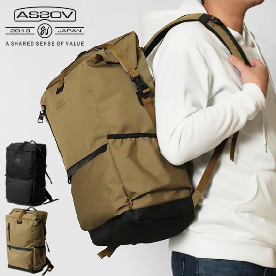 アッソブ AS2OV バックパック WATER PROOF CORDURA 305D ROLL BAG ウォータープルーフ コーデュラ 防水 ロールバッグ 各色 141609 | ブランド [正規取扱店]