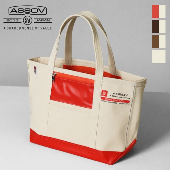 アッソブ AS2OV トートバッグ ALBERTON CANVAS TOTE SSサイズ アルバートン キャンバス トート 手提げバッグ 各色 181903 | ブランド [正規取扱店]