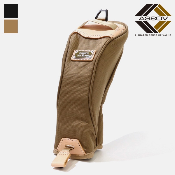 アッソブ AS2OV ゴルフヘッドカバー HEAD COVER FAIRWAY WOOD エクスクルーシブ バリスティック ナイロン ヘッドカバー フェアウェイウッド用 ゴルフシリーズ クラブカバー 各色 062203 | [正規取扱店]