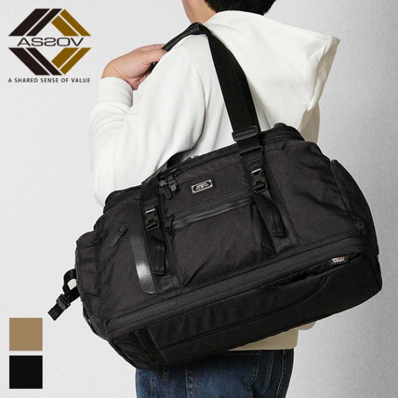 アッソブ AS2OV ボストンバッグ EXCLUCIVE BALLISTIC NYLON 2WAY BOSTON BAG エクスクルーシブ バリスティック ナイロン 2way バッグ ゴルフシリーズ 各色 152206 | ブランド [正規取扱店]