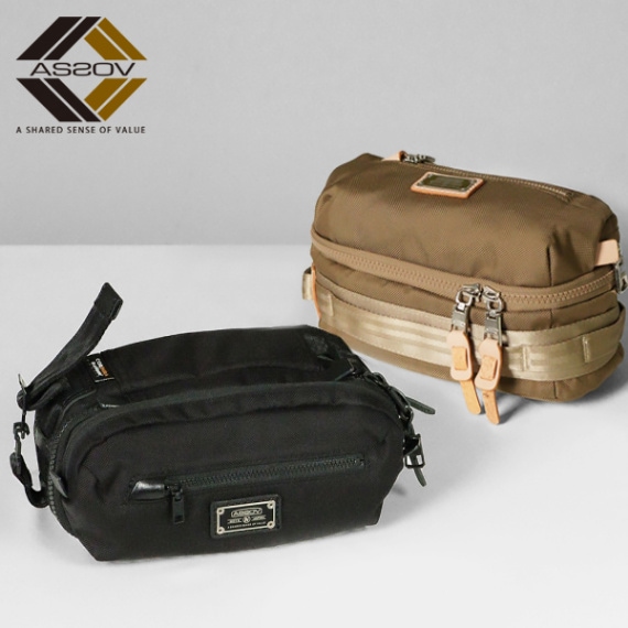 アッソブ AS2OV ゴルフポーチ EXCLUCIVE BALLISTIC NYLON - POUCH GOLF SERIES エクスクルーシブ バリスティック ナイロン ポーチ ゴルフシリーズ ゴルフバッグ  各色 152208 | ブランド [正規取扱店]