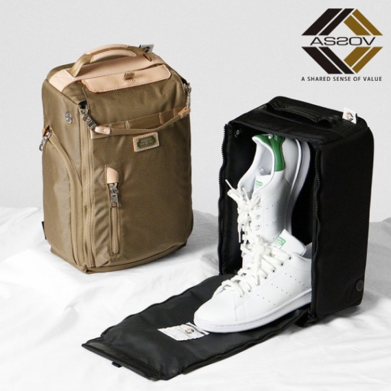 アッソブ AS2OV シューズケース EXCLUCIVE BALLISTIC NYLON SHOES CASE GOLF SERIES エクスクルーシブ バリスティック ナイロン ゴルフシリーズ ゴルフバッグ  各色 152210 | ブランド [正規取扱店]