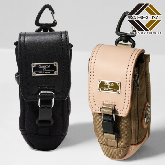アッソブ AS2OV ゴルフボールケース EXCLUCIVE BALLISTIC NYLON BALL CASE エクスクルーシブ バリスティック ナイロン ボールケース ゴルフシリーズ ゴルフポーチ 各色 152211 | ブランド [正規取扱店]