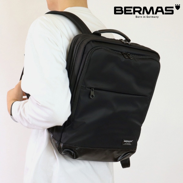 バーマス BERMAS バックパック BIAS LITE バイアスライト 1本手 リュックS ビジネスリュック ブラック 60356 | ブランド [正規品]