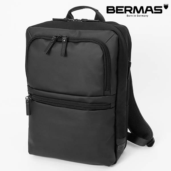 バーマス BERMAS バックパック BAUER GEHEN バウアーゲーエン リュックM バッグ ビジネスリュック ブラック 60385 | ブランド [正規品]