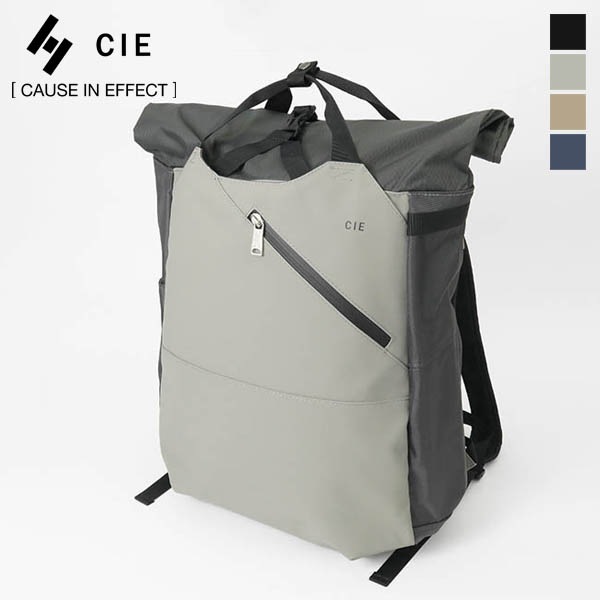 シー CIE バックパック VARIOUS ROLLTOP-01 ヴァリアス ロールトップ リュックサック 各色 021801 | ブランド [正規取扱店]