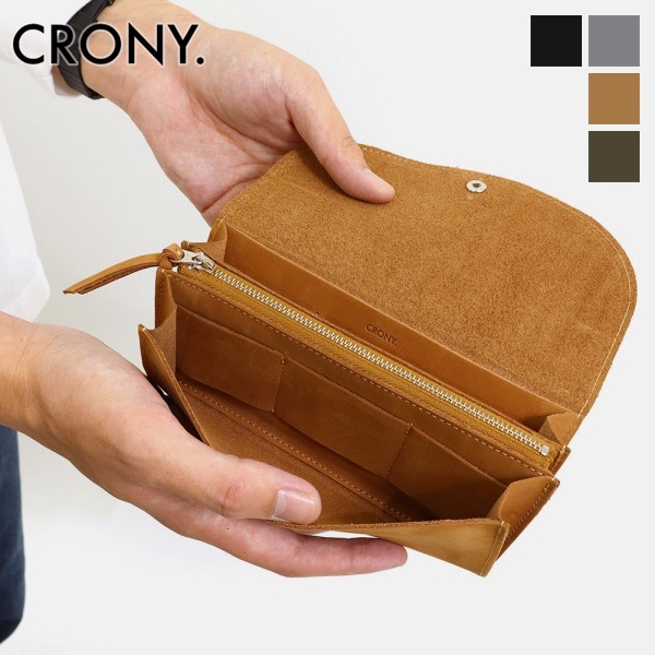 クルニー テイタム CRONY. Tatum 長財布 New Long Wallet ニューロングウォレット かぶせ型 レザー 各色 CR-00035 | ブランド [正規取扱店]