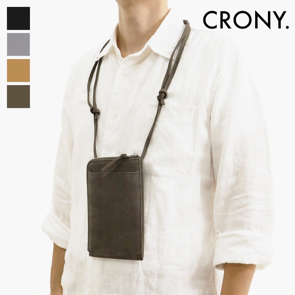 クルニー テイタム CRONY. Tatum ショルダーバッグ Smartphone Shoulder スマートフォンショルダー スマホショルダー ミニバッグ レザー 各色 CR-00039 | ブランド [正規取扱店]