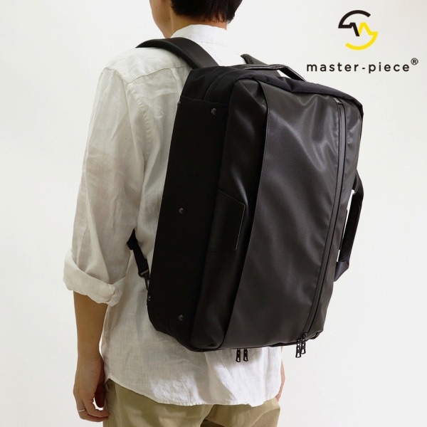 マスターピース master-piece 3WAY バッグ Progress Coating ver. プログレス エスシー ビジネスバッグ ブラック 02399-sc | ブランド [正規取扱店]