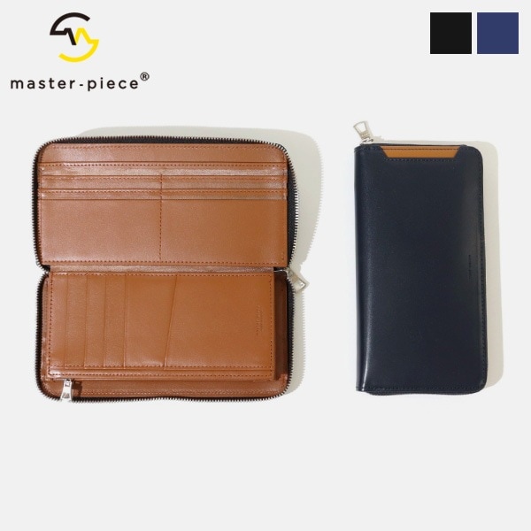 マスターピース master-piece 長財布 Notch ノッチ ラウンドファスナーウォレット 財布 レザー 各色 223050 | ブランド [正規取扱店]
