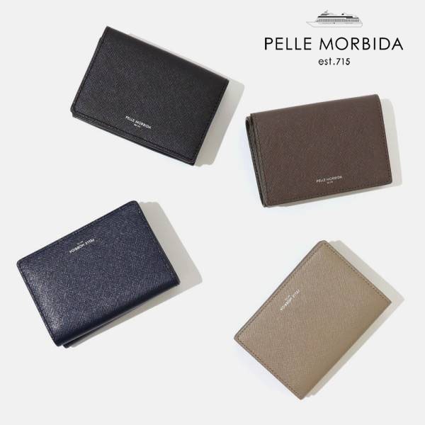 ペッレモルビダ PELLE MORBIDA 三つ折り財布 Barca バルカ ミニウォレット 各色 PMO-BA519 | ブランド [正規取扱店]