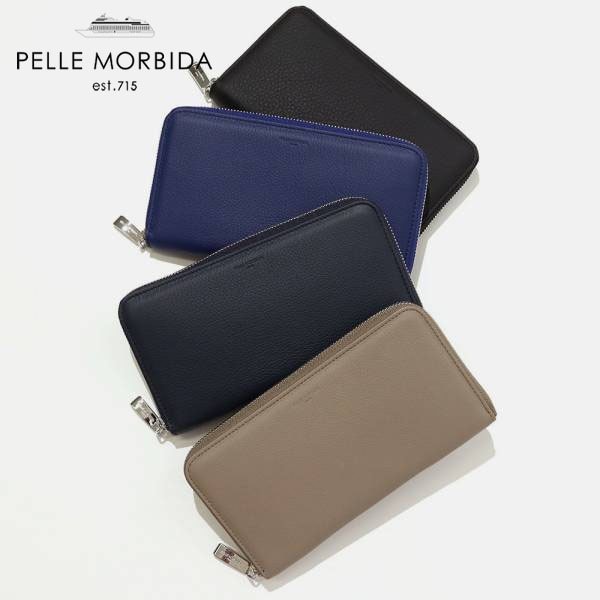 ペッレモルビダ PELLE MORBIDA 財布 ラウンドファスナー 長財布 Barca バルカ 各色 PMO-BA611 | ブランド [正規取扱店]