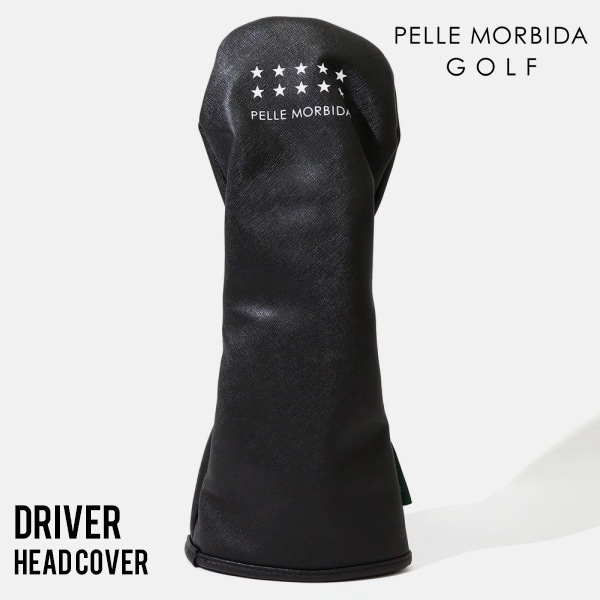 ペッレモルビダ ゴルフ PELLE MORBIDA GOLF 10周年 ドライバーヘッドカバー ドライバー用 DR用 ブラック PMO-HPG002 | ブランド [正規取扱店]