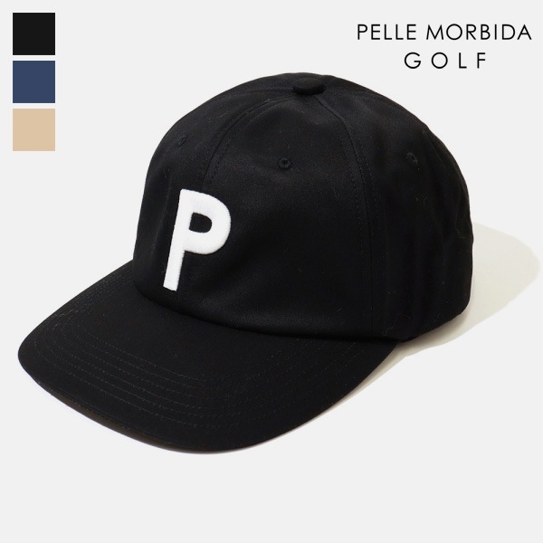 ペッレモルビダ ゴルフ PELLE MORBIDA GOLF ゴルフキャップ 帽子 シンプル ロゴ 小物 各色 PMO-PG007 | ブランド [正規取扱店]