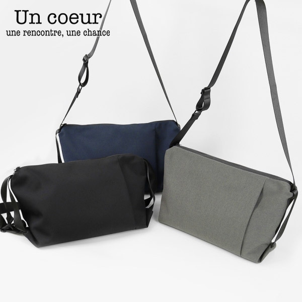 アンクール Un coeur ショルダーバッグ トロ 2 メンズ レディース 斜めがけ 軽量 撥水 TORO II ブラック グレー ネイビー 黒 K903010 アンクール Un coeur ショルダーバッグ TORO II トロ2 バッグ TORO2