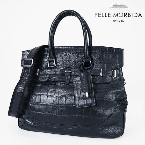 ペッレモルビダ PELLE MORBIDA ボストンバッグ Maiden Voyage メイデンヴォヤージュ メンズ 2WAY ビジネスバッグ レザー PMO-MB026ELE | ブランド [正規取扱店]