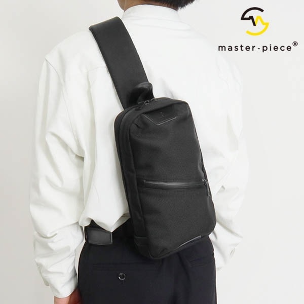 マスターピース master-piece スリングバッグ progress tough プログレス タフ ボディバッグ メンズ バッグ 日本製 ブラック 02393-ba | ブランド [正規取扱店]