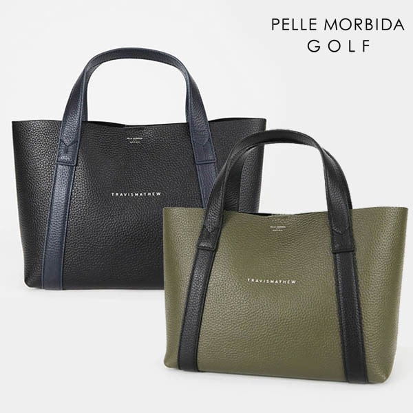 ペッレモルビダ ゴルフ PELLE MORBIDA GOLF トートバッグ Travis Mathew トラヴィスマシュー メンズ ミニバッグ レザー 各色 PMO-TMTE007SL | ブランド [正規取扱店]