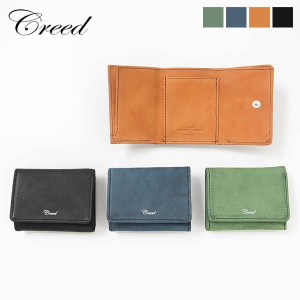 クリード Creed 三つ折り財布 RUB ラブ ミニウォレット メンズ レディース レザー 牛革 各色 312C981 | ブランド [正規取扱店]