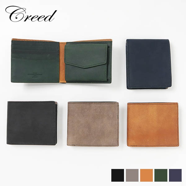 クリード Creed 二つ折り財布 UDUK ウドゥク ショートウォレット メンズ レディース レザー 牛革 各色 312C943 | ブランド [正規取扱店]