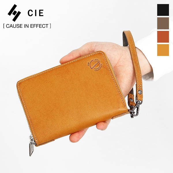 シー CIE 二つ折り財布 ELVA SHORT ROUND ZIP WALLET エルヴァ ショート ラウンドジップ ウォレット CIE EXTRA シー エクストラ メンズ レディース レザー 各色 032172 | ブランド [正規取扱店]