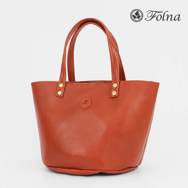 フォルナ Folna トートバッグ ヌメオイルシュリンク バケツトート レディース ミニトート レザー 日本製 224813-A | ブランド [正規取扱店]