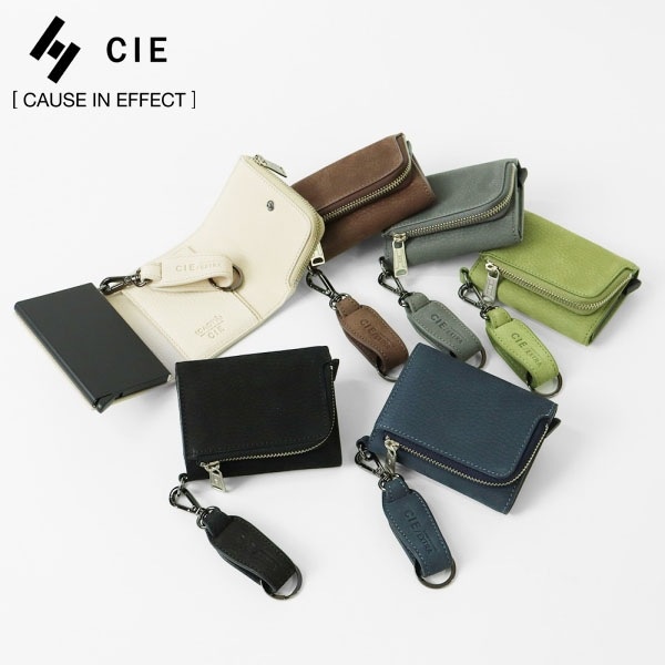 シー CIE 三つ折り財布 FOLK CARD WALLET フォーク カード ウォレット CIE & CACTA シー カクタ メンズ レディース レザー 各色 032280 | ブランド [正規取扱店]