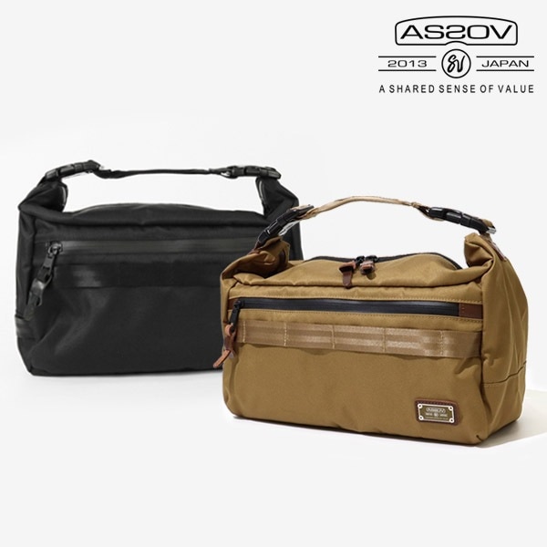 アッソブ AS2OV ショルダーバッグ CORDURA DOBBY 305D 2WAY BAG Mサイズ コーデュラ ドビー バッグ メンズ 各色 061411 | ブランド [正規取扱店]