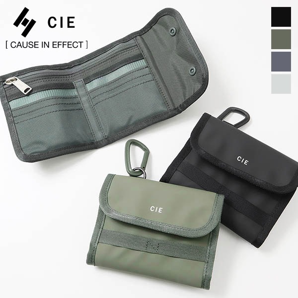 シー CIE 三つ折り財布 GRID3 MIDDLE WALET 01 グリッド3 ミドル ウォレット メンズ レディース ミニ財布 日本製 各色 032300 | ブランド [正規取扱店]