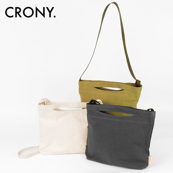 クルニ― CRONY. ショルダーバッグ Handle Bag S ハンドルバッグ Sサイズ 2WAY ミニバッグ メンズ レディース 日本製 各色 CR-00066 | ブランド [正規取扱店]