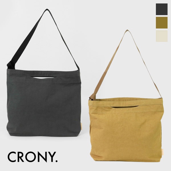 クルニ― CRONY. ショルダーバッグ Handle Bag M ハンドルバッグ Mサイズ 2WAY バッグ メンズ レディース 日本製 各色 CR-00067 | ブランド [正規取扱店]