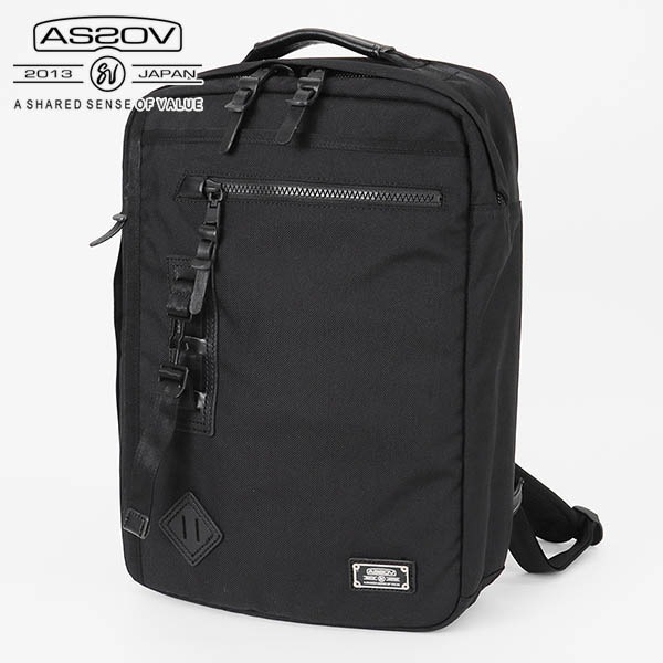 アッソブ AS2OV バックパック EXCLUSIVE BALLISTIC NYLON 2WAY BACKPACK S エクスクルーシブ バリスティック ナイロン Sサイズ メンズ ビジネスバッグ リュック 061320 | ブランド [正規取扱店]