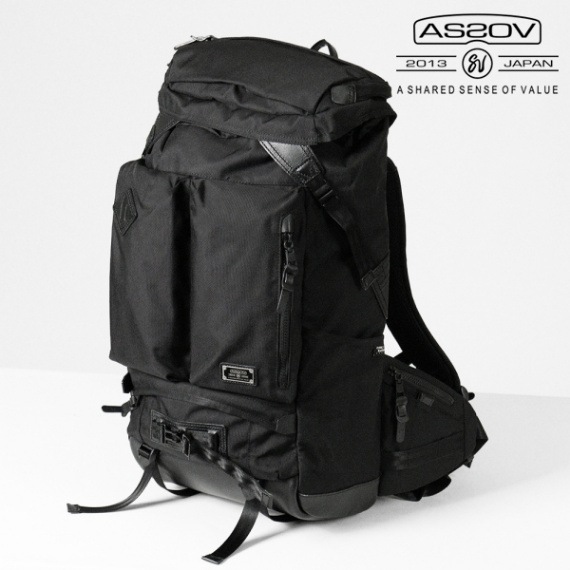 アッソブ AS2OV バックパック EXCLUSIVE BALLISTIC NYLON 2POCKET BACK PACK エクスクルーシブ バリスティック ナイロン 2ポケット メンズ リュック 061307 | ブランド [正規取扱店]
