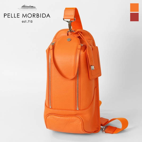 ペッレモルビダ PELLE MORBIDA ショルダーバッグ Maiden Voyage メイデンヴォヤージュ メンズ ボディバッグ レザー 日本製 PMO-MB032A | ブランド [正規取扱店]