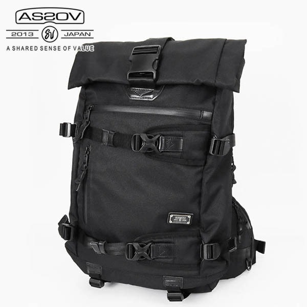 アッソブ AS2OV バックパック CORDURA DOBBY 305D ROLL BACK PACK コーデュラ ドビー ロール メンズ リュック ビジネスバッグ 061401 | ブランド [正規取扱店]