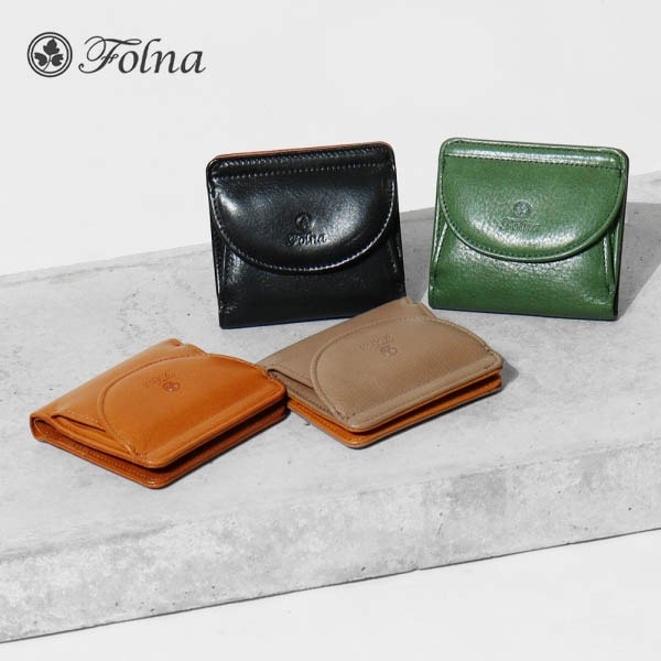 フォルナ Folna 二つ折り財布 ヌメオイルシュリンク ミニウォレット レディース メンズ ミニ財布 レザー 日本製 各色 2993801 | ブランド [正規取扱店]