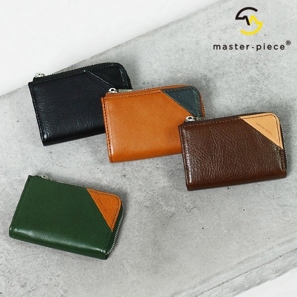 マスターピース master-piece カードケース Corner コーナー メンズ 小物 小銭入れ コインケース付き レザー 本革 日本製 各色 223854 | ブランド [正規取扱店]