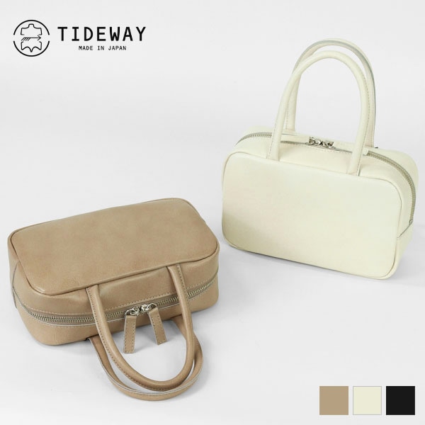 タイドウェイ TIDEWAY トートバッグ ICY mini BOSTON アイシー ミニボストン ハンドバッグ レディース ミニバッグ レザー 日本製 各色 T2479 | ブランド [正規取扱店]