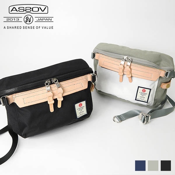 アッソブ AS2OV ショルダーバッグ HIGH DENSITY MINI SHOULDER ハイデンシティ ミニショルダー メンズ レディース バッグ 各色  152314 | ブランド [正規取扱店]