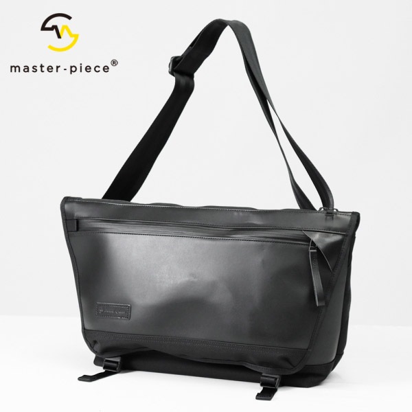 マスターピース master-piece メッセンジャーバッグ slick leather ver. スリック レザー メンズ ショルダーバッグ 02487-L | ブランド [正規取扱店]
