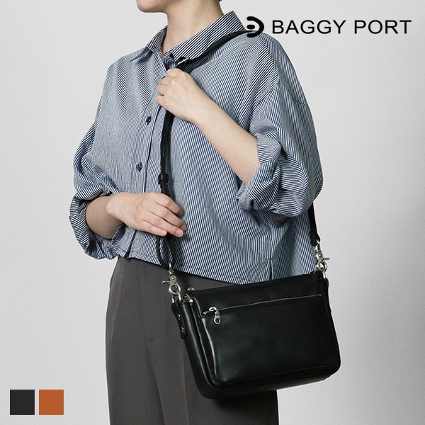 バギーポート BAGGYPORT ショルダーバッグ SOFT SMOOTH ソフトスムース レザー メンズ レディース ミニバッグ 日本製 各色 ZKM-3001 | ブランド [正規取扱店]