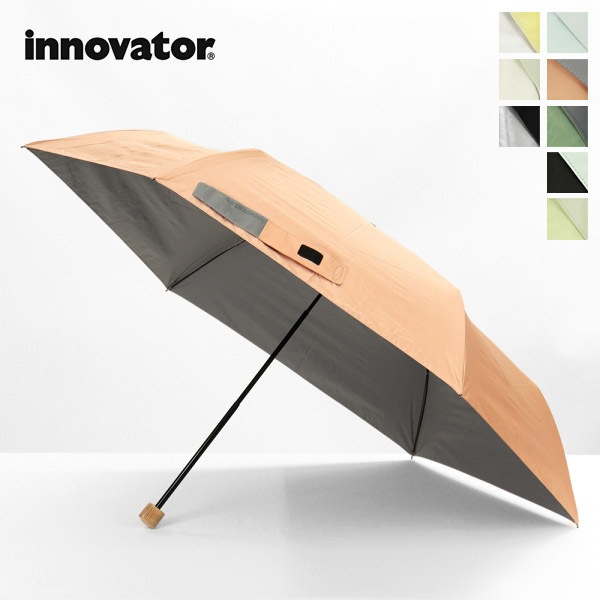 イノベーター innovator 折りたたみ傘 晴雨兼用 60cm 折り畳み 雨傘 日傘 手動開閉 UVカット ユニセックス 各色 IN-60M | ブランド [正規取扱店]