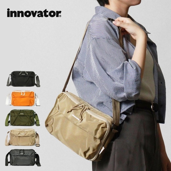 イノベーター innovator ショルダーバッグ 斜めがけ メンズ レディース トラベルショルダー ミニバッグ 2L 各色 IB5027 | ブランド [正規取扱店]