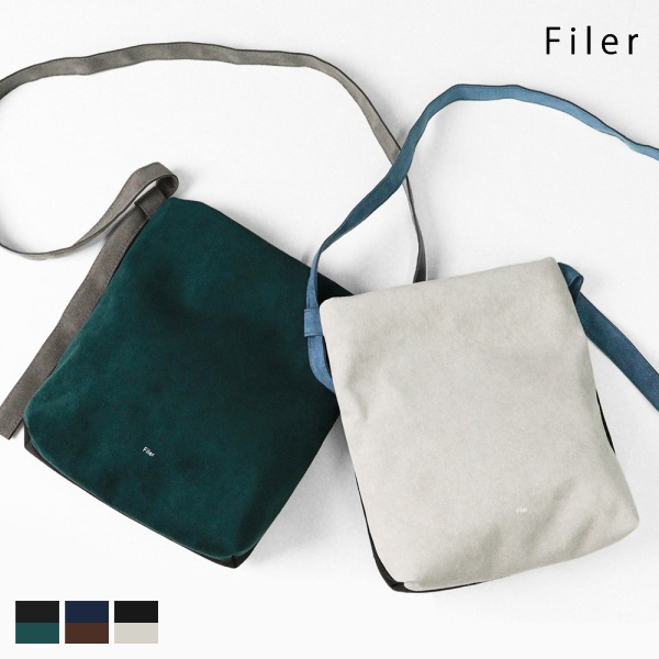 フィレール Filer ショルダーバッグ RAW SHOULDER ロー ショルダー リバーシブル ミニバッグ メンズ レディース 日本製 各色 OK-042 | ブランド [正規取扱店]