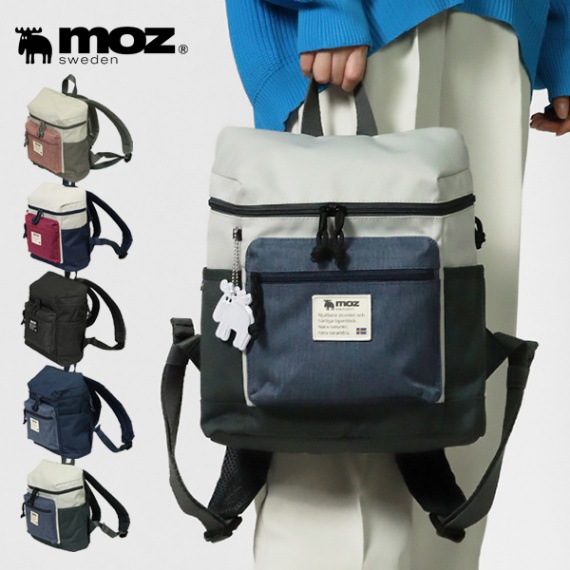 モズ moz バックパック COMBI-ZZEI レディース スクエア ミニリュック 各色 ZZEI-04 | ブランド [正規取扱店]